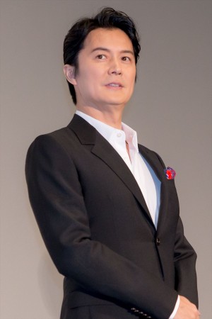 『マチネの終わりに』公開記念舞台挨拶に登場した福山雅治