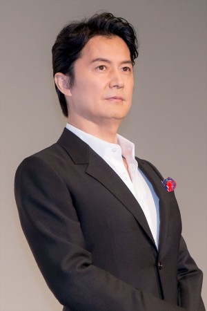 『マチネの終わりに』公開記念舞台挨拶に登場した福山雅治