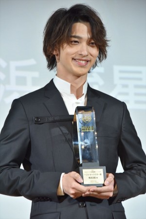 「2019 第32回 小学館 DIMEトレンド大賞」発表・贈賞式に出席した横浜流星