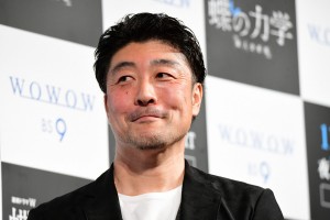 連続ドラマW『蝶の力学 殺人分析班』完成披露試写会に登場した内片輝監督