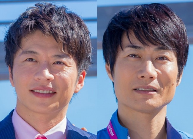 （左から）田中圭、戸次重幸