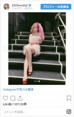 「ViViNight in TAIPEI」でのキュートなオフショットを披露した藤田ニコル　※「藤田ニコル」インスタグラム