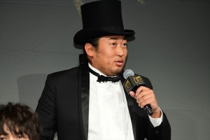 映画『キャッツ』日本語吹替え版制作発表会に登場した秋山竜次（ロバート）