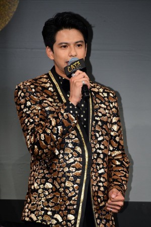 映画『キャッツ』日本語吹替え版制作発表会に登場した森崎ウィン