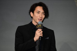 映画『キャッツ』日本語吹替え版制作発表会に登場した大貫勇輔