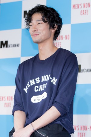 第34回新メンズノンノモデル発表式に登場した清原翔