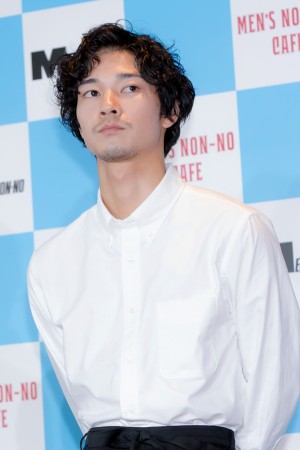 「メンズノンノカフェ」お披露目会に登場した清原翔