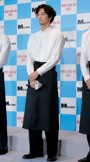 「メンズノンノカフェ」お披露目会に登場した清原翔
