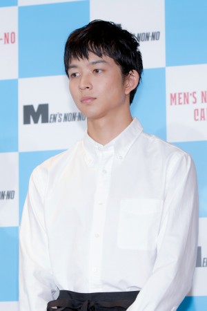 「メンズノンノカフェ」お披露目会に登場した鈴木仁