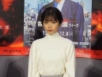 ドラマ『パラレル東京』試写会に登場した小芝風花