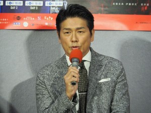 ドラマ『パラレル東京』試写会に登場した高橋克典