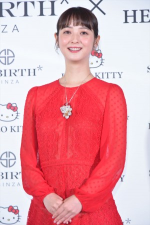 「SA BIRTH GINZA」×「ハローキティ」コラボジュエリー発表会に登場した佐々木希