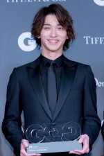 「GQ MEN OF THE YEAR 2019」授賞式・記者発表会に登場した横浜流星