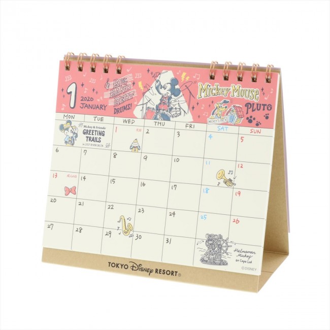 愛くるしいダッフィーも 東京ディズニーリゾートで買える 年カレンダー 手帳 19年11月25日 特集 レポート クランクイン トレンド