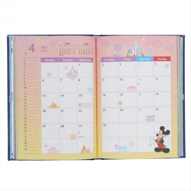 愛くるしいダッフィーも 東京ディズニーリゾートで買える 年カレンダー 手帳 19年11月25日 写真 特集 レポート クランクイン トレンド