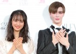 （左から）『ネイルクイーン 2019 授賞式』に出席した大友花恋、Matt