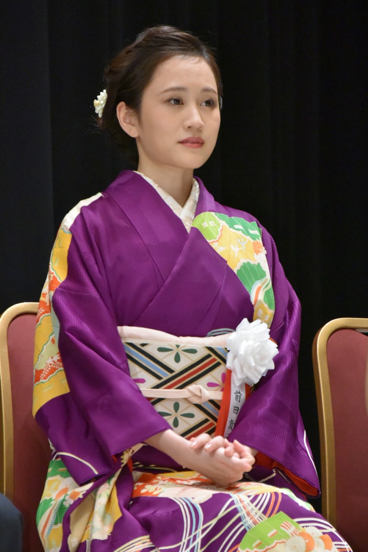 前田敦子、艶やかな着物姿で登場　女優賞受賞に歓喜「映画の世界はたまらない」
