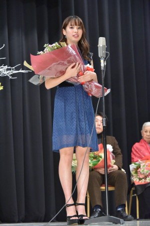 山路ふみ子映画賞贈呈式に登場した関水渚