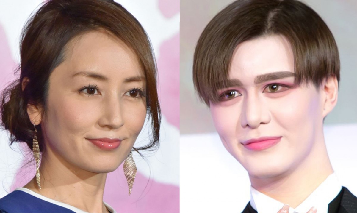 (左から)矢田亜希子、Matt