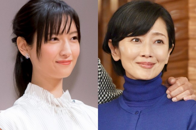 『4分間のマリーゴールド』で親子役を演じる菜々緒(左)と麻生祐未(右)