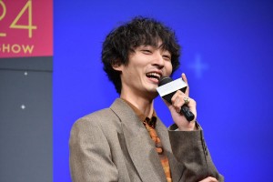 映画『サヨナラまでの30分』完成披露試写会に登場した上杉柊平