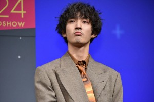 映画『サヨナラまでの30分』完成披露試写会に登場した上杉柊平