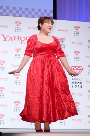 「Yahoo!検索大賞 2019」発表会に登場したりんごちゃん