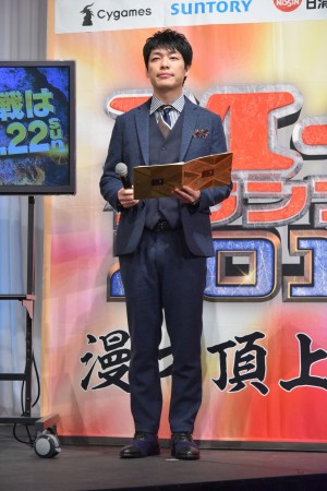 M‐1グランプリ2019 決勝進出者発表会見に登場した麒麟・川島明