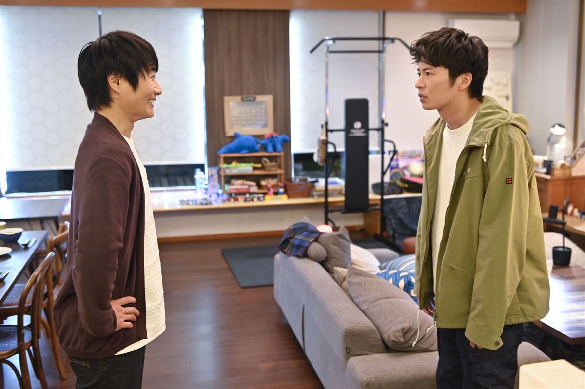 今夜の『おっさんずラブ‐in the sky‐』田中圭と戸次重幸がお試し交際！ “嵐を呼ぶ男”降臨し…