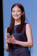 劇場版『ヒロアカ』完成披露試写会に登場した今田美桜