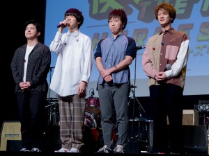 劇場版『ヒロアカ』完成披露試写会に登場したsumika