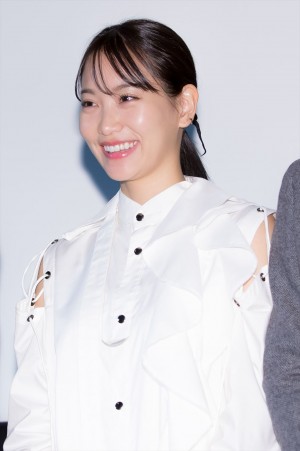 映画『ゴーストマスター』公開記念舞台挨拶に登壇した永尾まりや