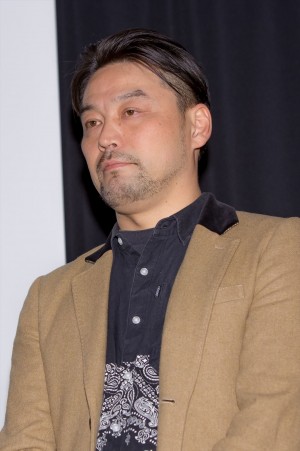 映画『ゴーストマスター』公開記念舞台挨拶に登壇した寺中寿之