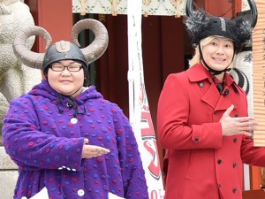 映画『ヒックとドラゴン 聖地への冒険』公開記念 大ヒット祈願イベントに登場したメイプル超合金