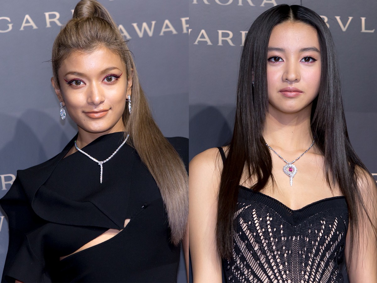ローラ、Koki,大胆肌見せドレスで魅了