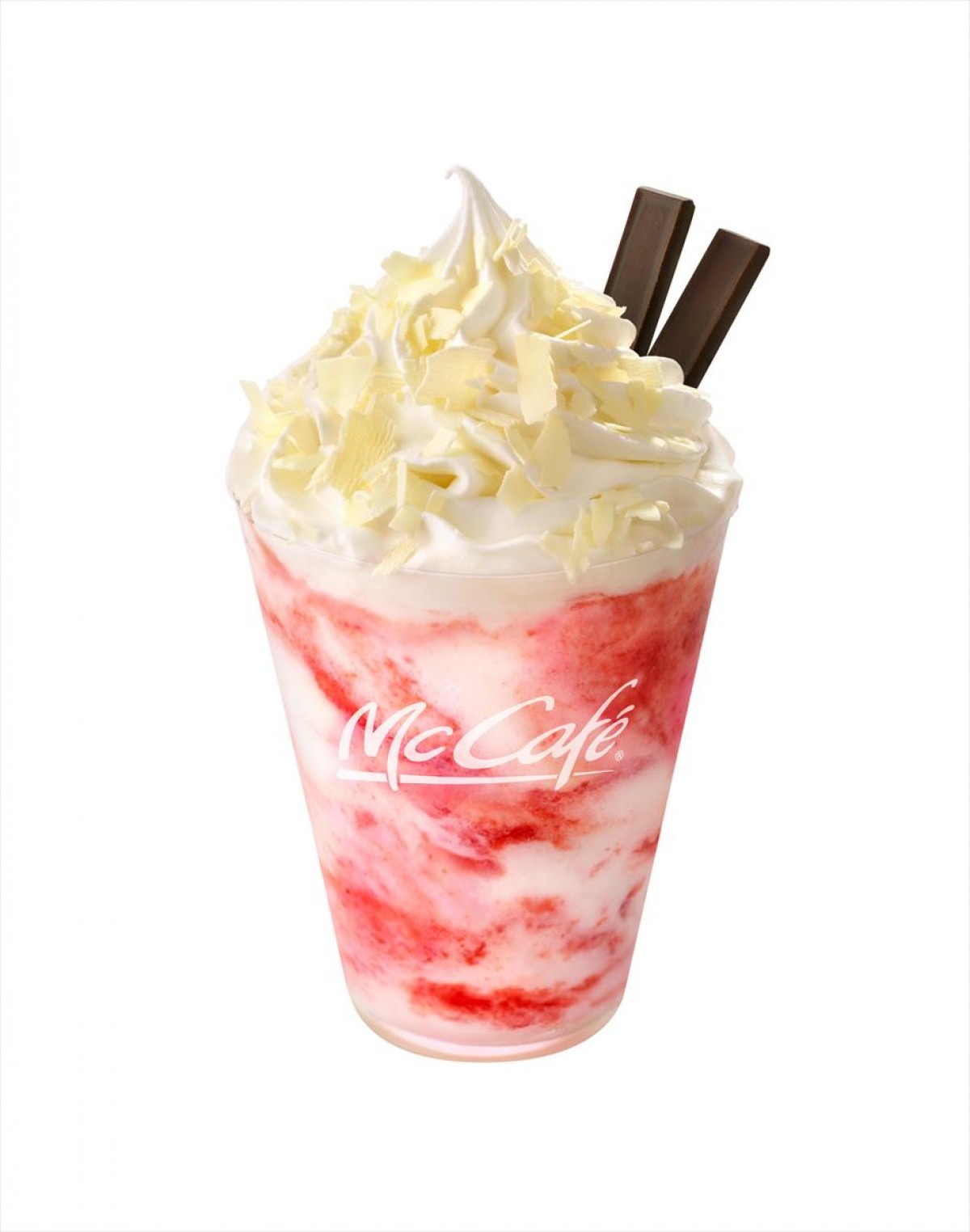 プレミアムラズベリーホワイトチョコレートフラッペ