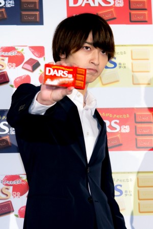 「ダースの日」PRイベントに登場した横浜流星