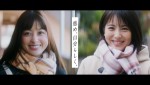 【写真】橋本環奈＆浜辺美波、支え合う親友同士の受験生に　ドコモ新CMスタート