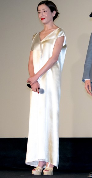 映画『ぼくらの7日間戦争』初日舞台あいさつに登場した宮沢りえ