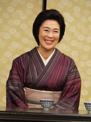 スペシャルドラマ『悪魔の手毬唄～金田一耕助、ふたたび～』制作発表に登場した寺島しのぶ