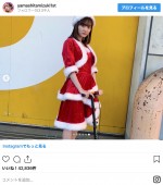 かわいすぎる山下美月サンタ… ※『乃木坂46 山下美月1st写真集』公式インスタグラム