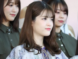 『第61回輝く！日本レコード大賞』記者会見に登場した乃木坂46・松村沙友理