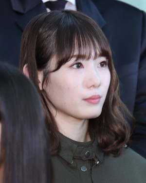 『第61回輝く！日本レコード大賞』記者会見に登場した欅坂46・小池美波