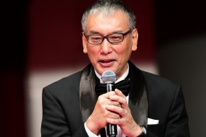 映画『カイジ ファイナルゲーム』ようこそクズの皆様 圧倒的プレミアム試写会に登場した福本伸行（原作）