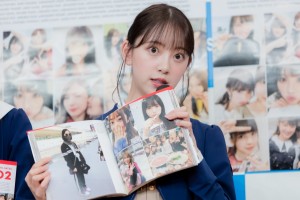 乃木坂46写真集『乃木撮 VOL.02』刊行記者会見に登場した乃木坂46・堀未央奈