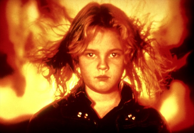 1984年作『炎の少女チャーリー』の場面写真