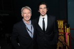 映画『スター・ウォーズ／スカイウォーカーの夜明け』ワールドプレミアでの（左から）ハリソン・フォードとアダム・ドライバー