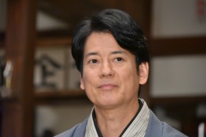 連続テレビ小説『エール』スタジオ取材会に登場した唐沢寿明