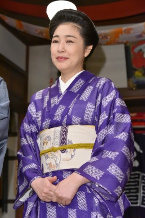 連続テレビ小説『エール』スタジオ取材会に登場した菊池桃子