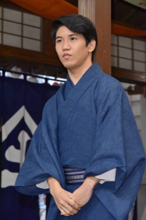 連続テレビ小説『エール』スタジオ取材会に登場した佐久本宝